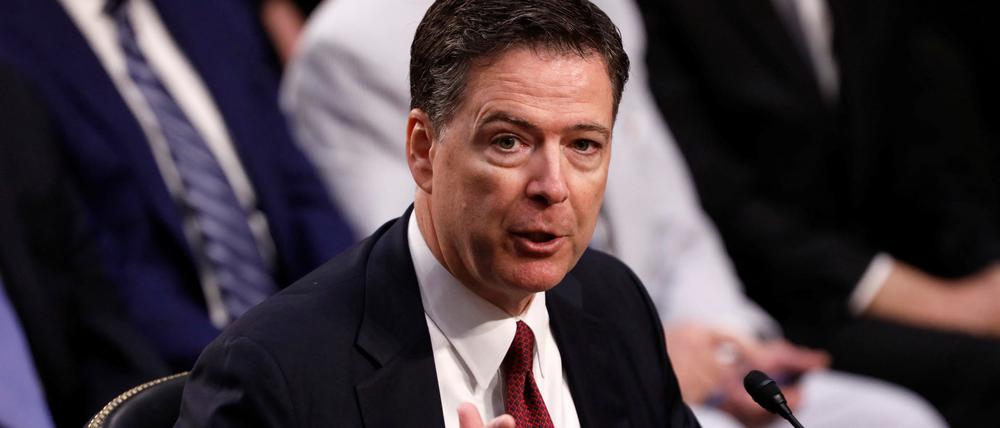 Ex-FBI-Direktor James Comey.
