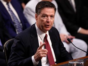 Ex-FBI-Direktor James Comey.
