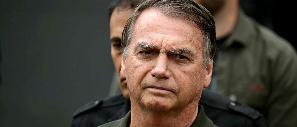 Der frühere Präsident Brasiliens, Jair Bolsonaro .