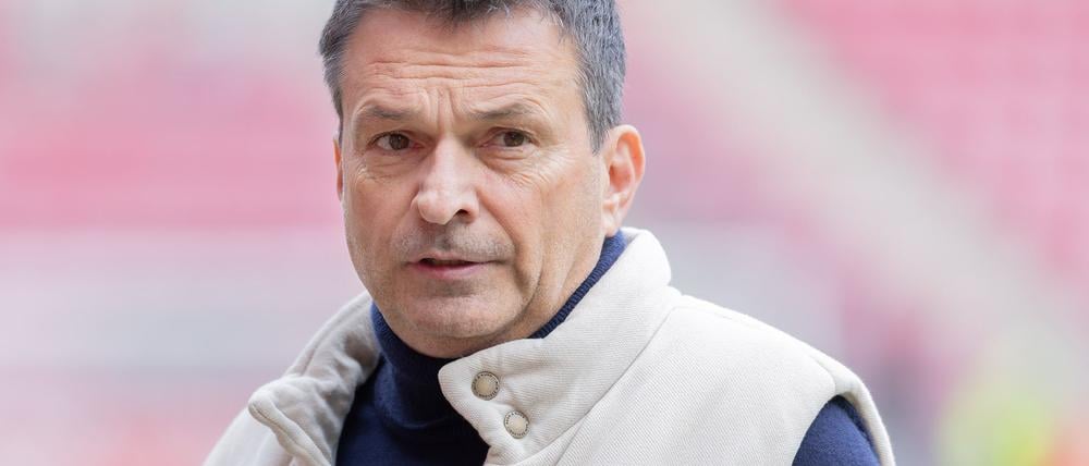 Sportvorstand Christian Heidel musste die Mitgliederversammlung des FSV Mainz 05 vorzeitig verlassen. 