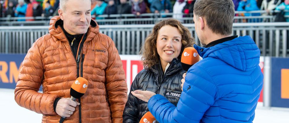 Laura Dahlmeier, die Ende Juli beim Bergsteigen tödlich verunglückte, war auch als ZDF-Expertin beliebt. (Archivfoto)