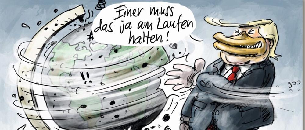 Der neue Sammelband enthält 200 Karikaturen aus den vergangenen zwölf Monaten.