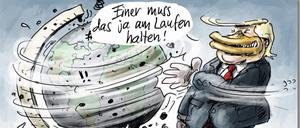 Der neue Sammelband enthält 200 Karikaturen aus den vergangenen zwölf Monaten.