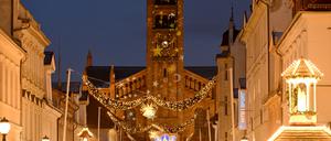 Potsdam, 24.11.2025, Lokales,
Potsdamer Weihnachtszauber, Weihnachtsmarkt, Brandenburger Straße, Brandenburger Strasse,
Foto: Ottmar Winter PNN