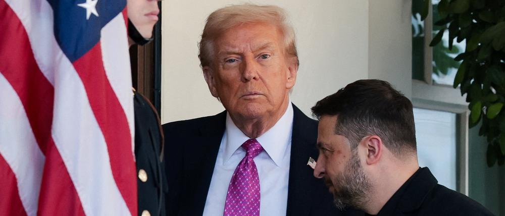 Selenskyj am 17. Oktober bei Trump.