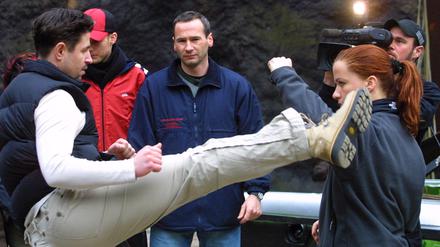 Bei einem Stuntworkshop kann man die Tricks der Stuntcrew Babelsberg lernen.