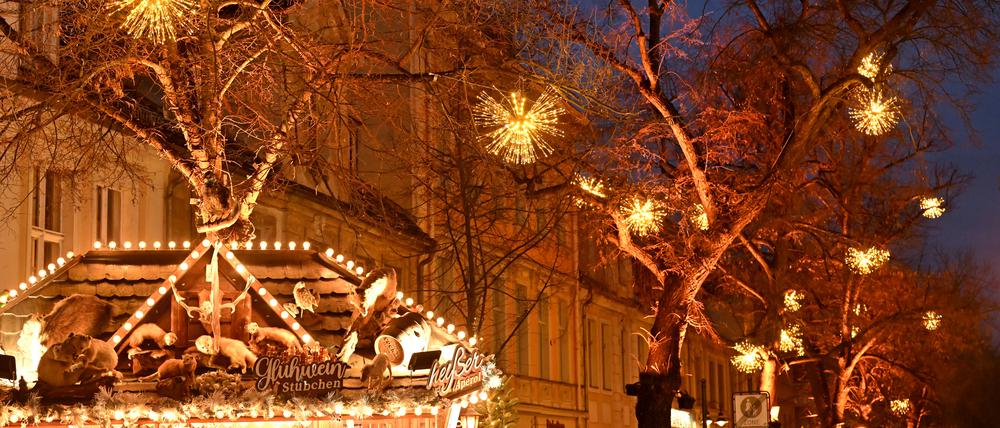Potsdamer Weihnachtszauber wurde am Montag eröffnet.