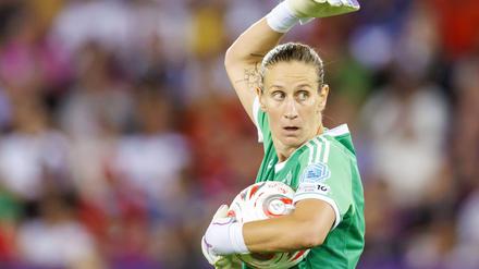 Einen Tag später beim DFB als geplant: Torhüterin Ann-Katrin Berger. (Archivfoto)