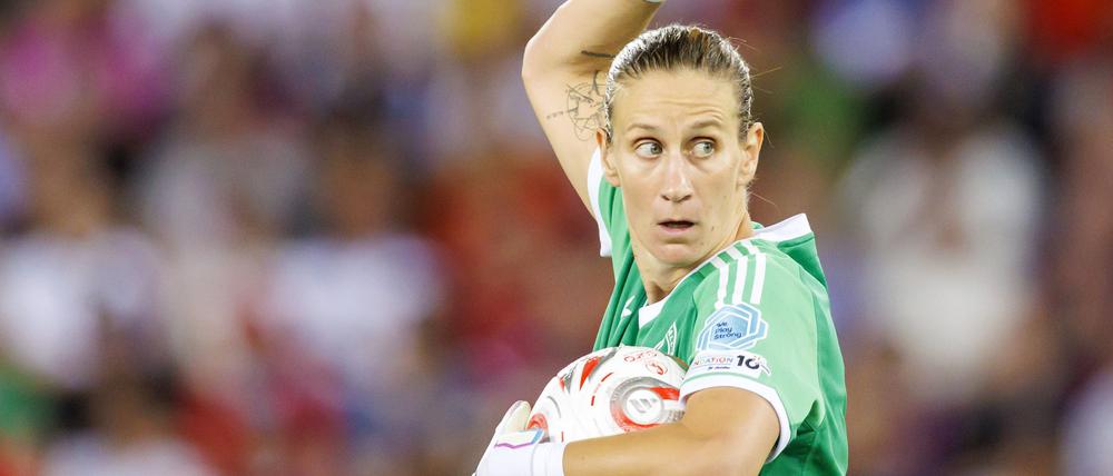 Einen Tag später beim DFB als geplant: Torhüterin Ann-Katrin Berger. (Archivfoto)