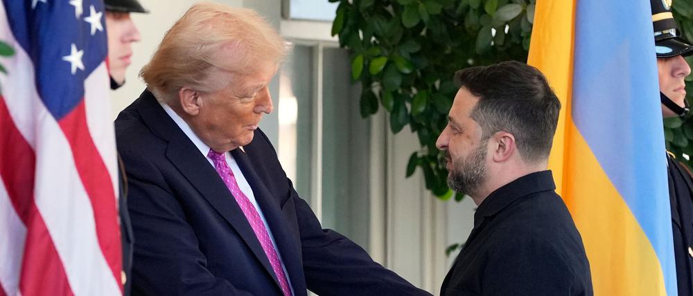Washington und Kiew sind sich in den wichtigsten Punkten eines Friedensplans einig. (Archivbild)