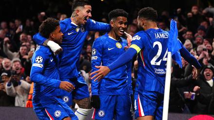 Hatten reichlich Grund zu jubeln: Chelsea besiegte Barcelona klar mit 3:0.