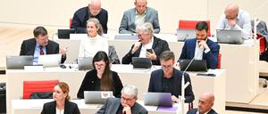 Vier Abgeordnete aus der BSW-Fraktion im Brandenburger Landtag waren aus der Partei ausgetreten - einer hat das wieder rückgängig gemacht (Archivbild).