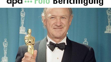 Gene Hackman erhielt in seiner Karriere viele Preise, darunter zwei Oscars. (Archivfoto)