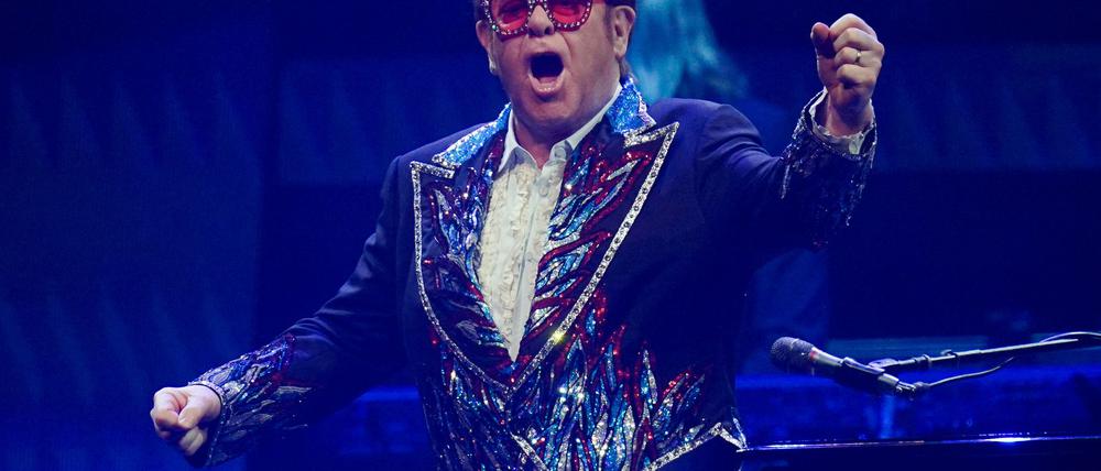 Elton John hat Probleme mit dem Sehen - Shows spielt er aber nach wie vor. (Archivfoto)