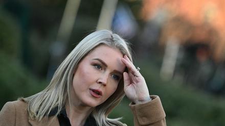 Die Pressesprecherin des Weißen Hauses, Karoline Leavitt.  