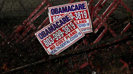 Obamacate-Flyer aus dem Januar 2023. 