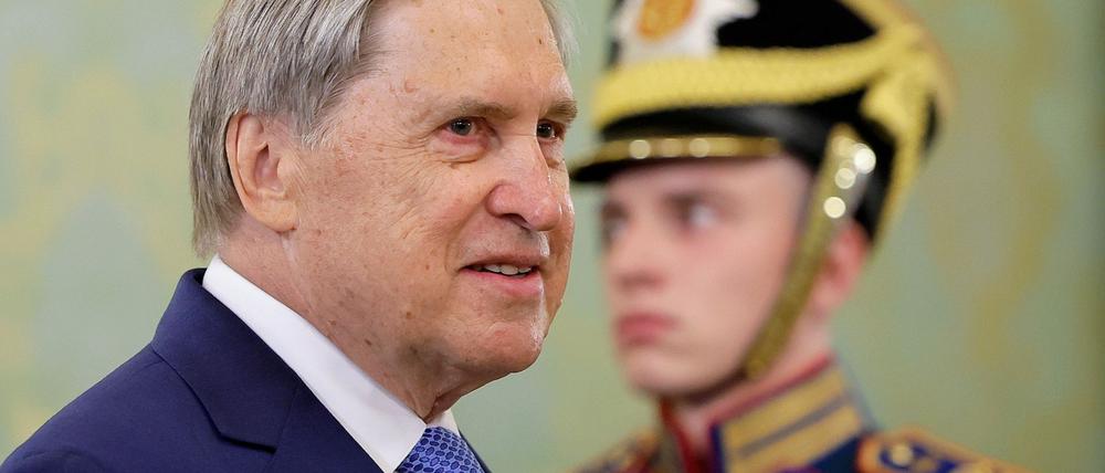 Der Friedensplan sei im Detail bisher gar nicht mit Russland besprochen worden, sagte Juri Uschakow. (Archivbild)