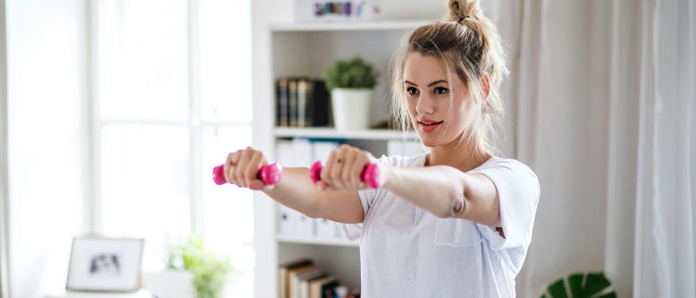 Zu Hause ist es doch am schönsten. Und Sport in den eigenen Wänden kann sogar gesund sein.