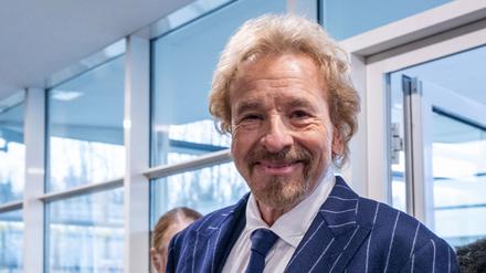 Thomas Gottschalk kommt zu einer Veranstaltung.