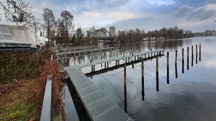 Bootsbesitzer wollen die Marina auf dem Kiewitt erhalten.