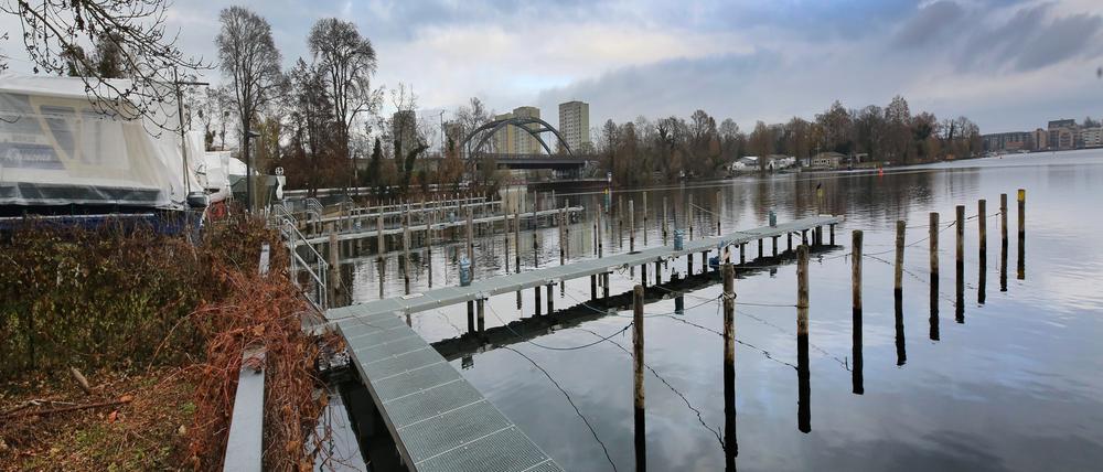 Bootsbesitzer wollen die Marina auf dem Kiewitt erhalten.