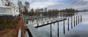 Bootsbesitzer wollen die Marina auf dem Kiewitt erhalten.