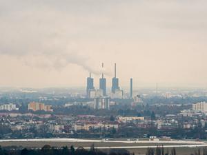 Das Heizkraftwerk Lichterfelde im Dezember 2022. 