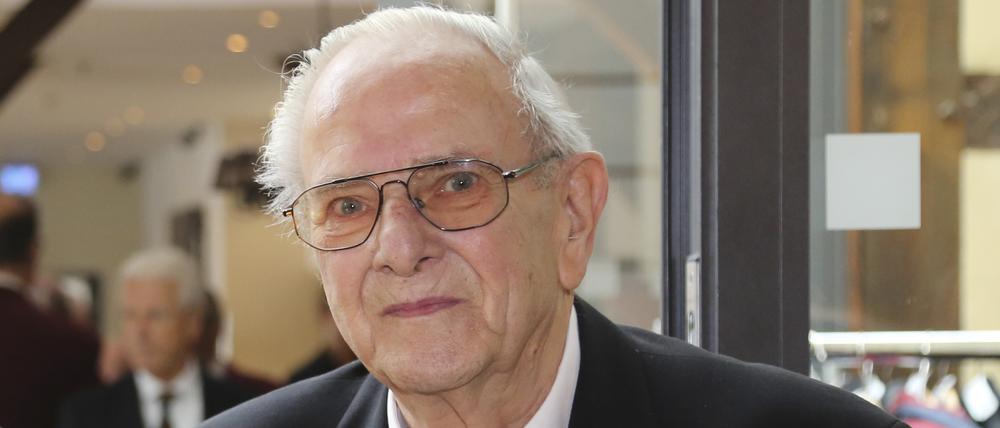 Gerhard Schellhase war mehr als ein halbes Jahrhundert als Bestatter in Potsdam aktiv.