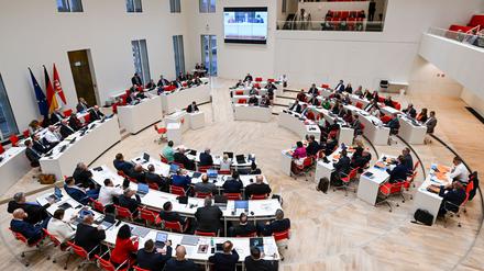 Die CDU will die Vergaberegeln abschaffen. Im Bild der Brandenburger Landtag im November. (Archivfoto).