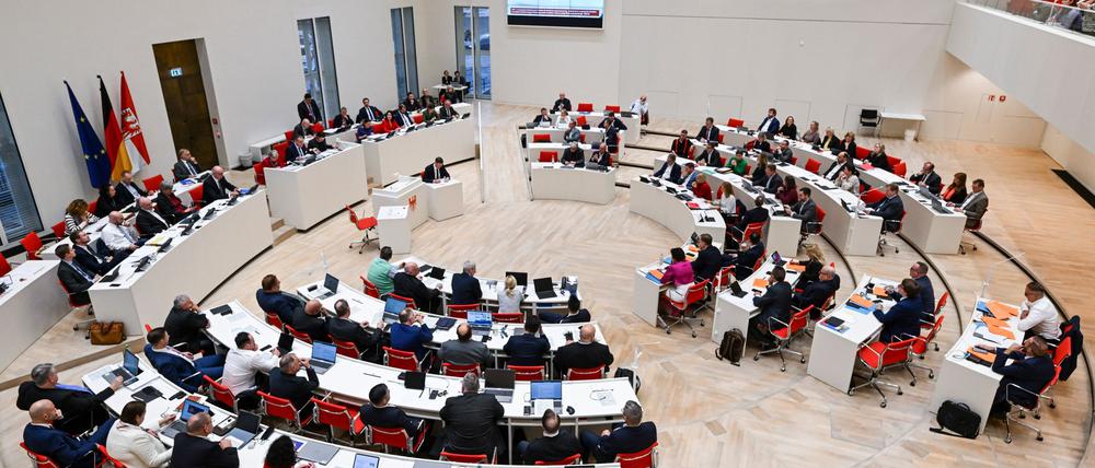 Die CDU will die Vergaberegeln abschaffen. Im Bild der Brandenburger Landtag im November. (Archivfoto).