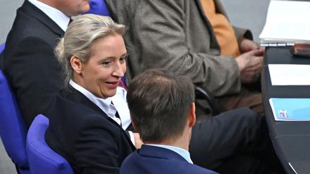 Alice Weidel, Bundesvorsitzende und Fraktionsvorsitzende der AfD