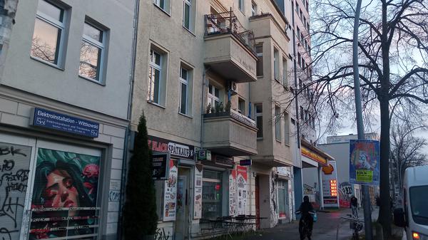 Die Berliner Straße in Pankow