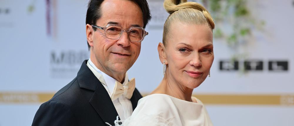 Seit rund 20 Jahren verheiratet: Jan Josef Liefers und Anna Loos. (Archivbild)