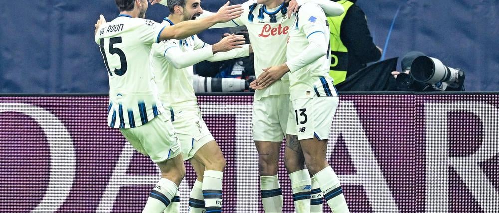 Bergamo bejubelt das zweite Tor.