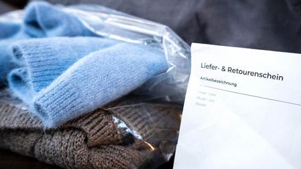 Kunden in Deutschland nutzen regelmäßig die Möglichkeit, bestellte Artikel zurückzuschicken.