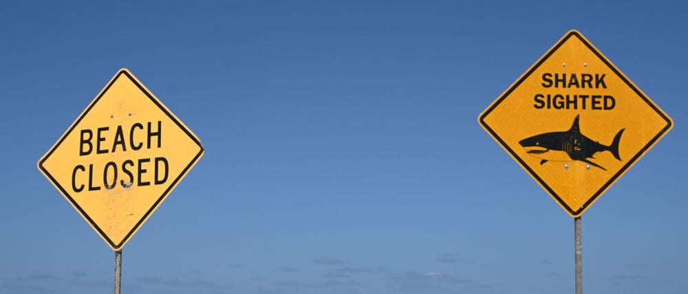 Die Strände in der Region wurden zunächst gesperrt. (Symbolbild)