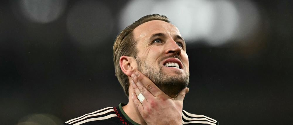 Harry Kane blieb in seiner alten Heimat London blass.