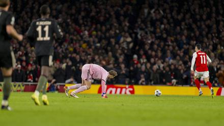 Der FC Bayern war zum Spitzenspiel in London zu Gast.