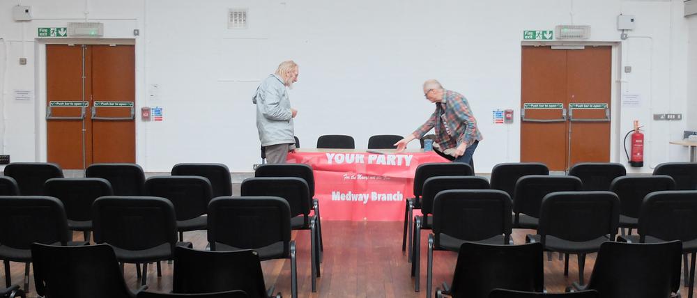 Veranstaltungsraum der Your Party.