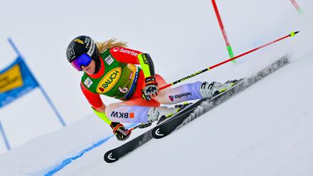 Lara Gut-Behrami fällt nach einer schweren Knieverletzung die ganze Saison aus. (Archivfoto)
