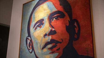 HOPE-Plakat des Streetart-Künstlers Shepard Fairey