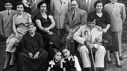 Die Familie Mu’allem 1953 in Bagdad