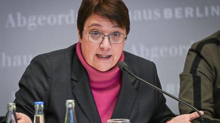 Landesrechnungshof-Präsidentin Karin Klingen wirft dem Senat unsolide Finanzpolitik vor. 