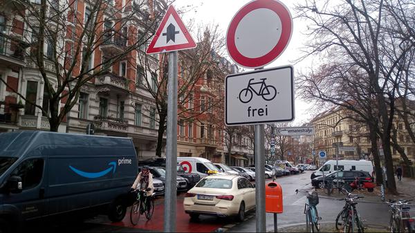 Die Stargarder Straße in Prenzlauer Berg