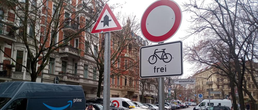 Die Stargarder Straße in Prenzlauer Berg