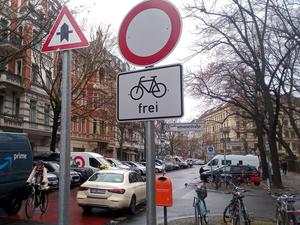 Die Stargarder Straße in Prenzlauer Berg