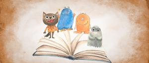 Montage zum Thema:Bücher zum Verschenken: Kinderbücher