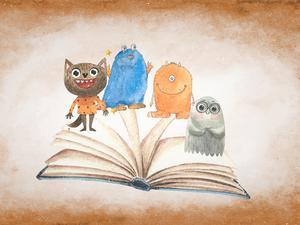 Montage zum Thema:Bücher zum Verschenken: Kinderbücher