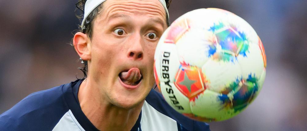 Hertha Kapitän Fabian Reese spielte über drei Jahre in Kiel. (Archivbild)