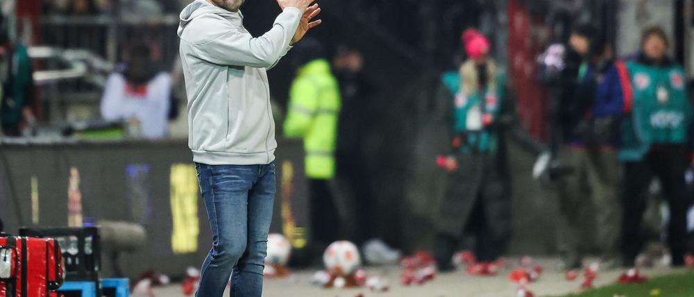 Union-Trainer Steffen Baumgart. (Archiv)